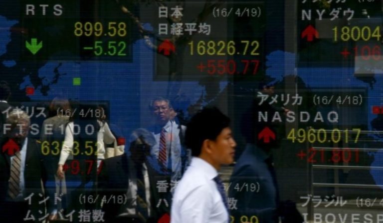 Asia stocks rise as U.S. government shutdown ends, dollar-yen inches down