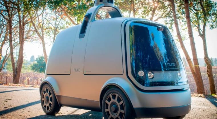 Ex-Googlers create a self-driving car to deliver your groceries