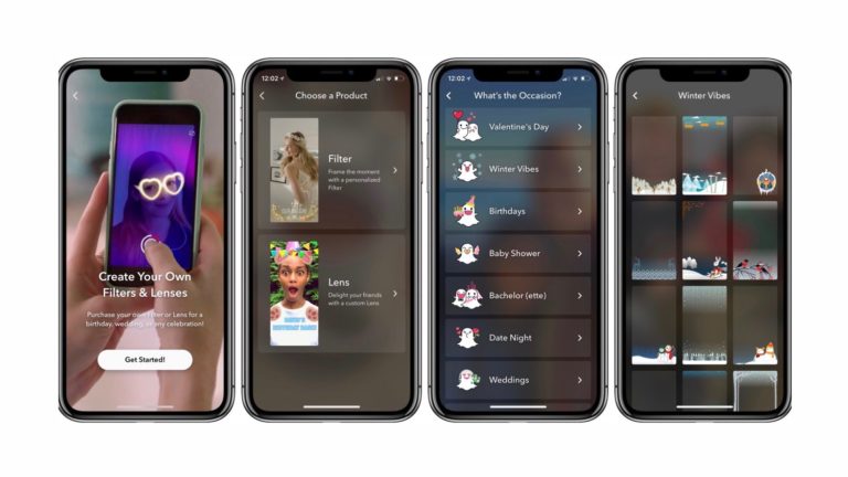 Snapchat launches custom filters and lenses for all users from $10