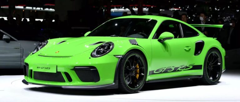 2019 Porsche 911 GT3 RS Makes Public Debut in Geneva