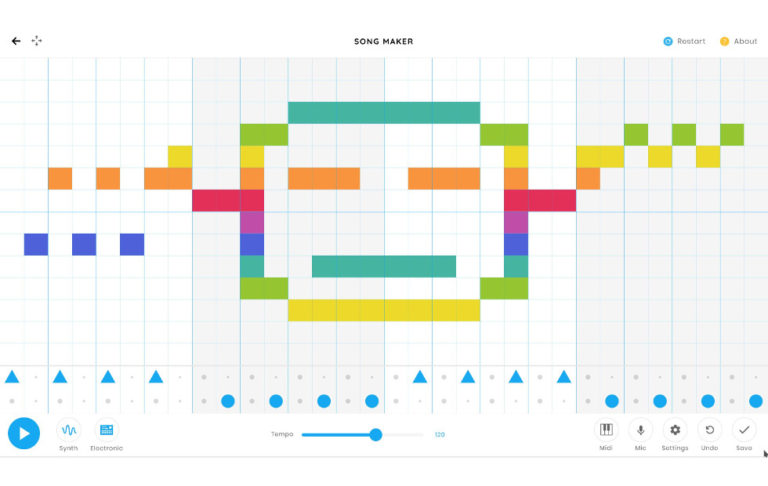 Chrome Music Lab Song Maker puts a synthesizer in your browser