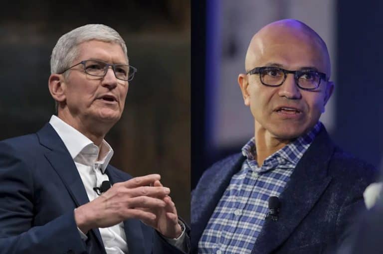 Apple’s Tim Cook, Microsoft’s Satya Nadella Plan to Visit White House