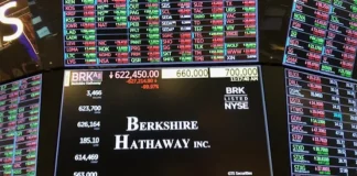 NYSE says technical issue that caused Berkshire Hathaway to be displayed down 99% is fixed