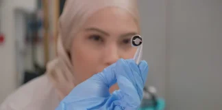 Scientists develop ultra-thin battery for smart contact lenses that could be charged by tears