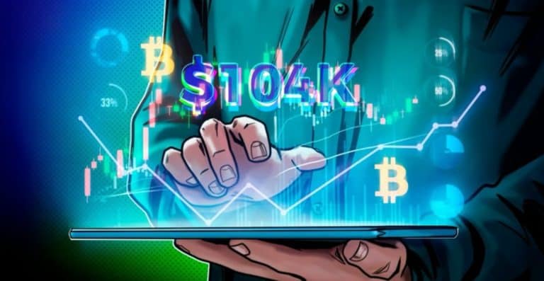 Saylor signals impending purchase as BTC consolidates around $104K