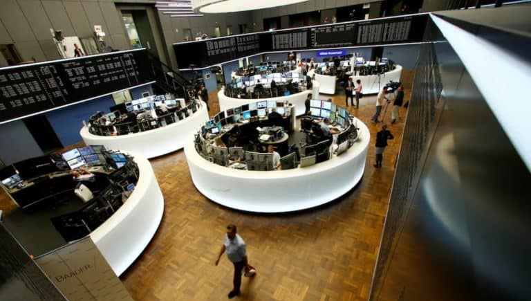 European stocks close at record high, led by defence shares