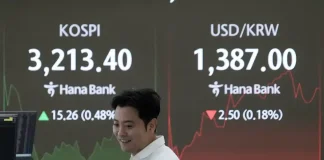 Asian shares mostly climb after a rally for Apple led Wall Street higher