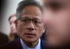 Nvidia CEO Jensen Huang visits Republicans as debate over intensifying AI race rages