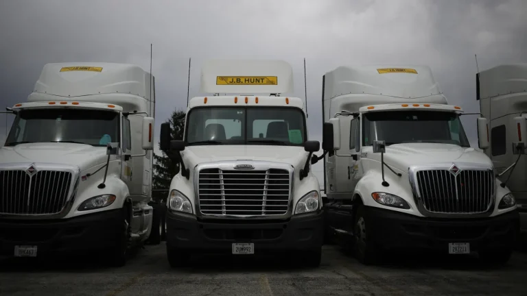 Trucking and logistics stocks drop on release of AI freight scaling tool