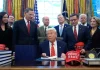 Trump signs funding deal, ending 4-day partial government shutdown