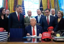 Trump signs funding deal, ending 4-day partial government shutdown