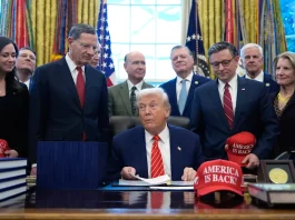 Trump signs funding deal, ending 4-day partial government shutdown